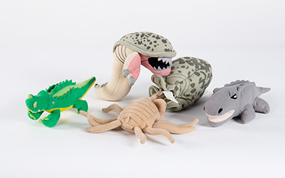 海洋生物毛絨玩具